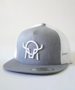 Flat Bill Classic Hat Grey