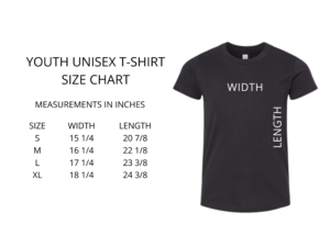 Youth tee SIZE CHART (1) (1)